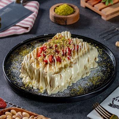 Beyaz Çikolatalı Waffle (Küçük Hamur)